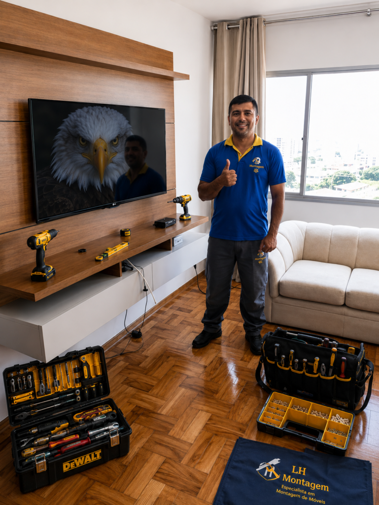 Montador de móveis em Santo André (Roberto) - Parceiro da Águia Montagem de Móveis BR
